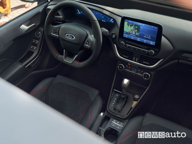Abitacolo nuova Ford Fiesta ST Line