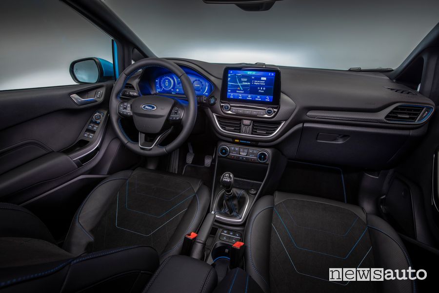 Plancia strumenti abitacolo nuova Ford Fiesta Active