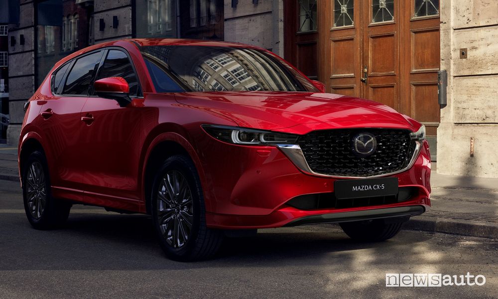 Nuova Mazda CX-5 2022 Soul Red Crystal