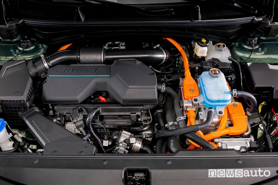 Vano motore nuovo Kia Sportage full hybrid
