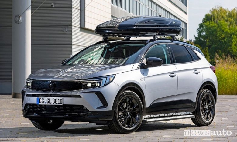 Accessori per il nuovo Opel Grandland