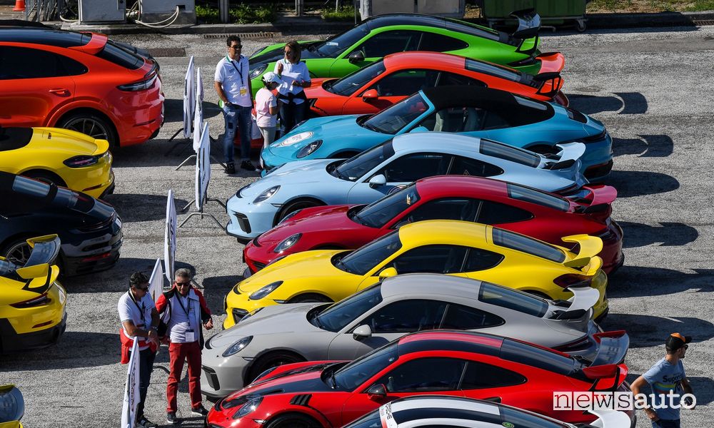 Porsche Festival 2021, Porsche raduno esposizione 