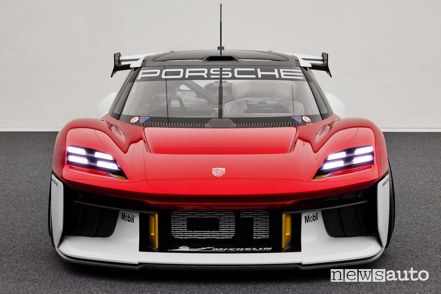 Frontale Porsche Mission R concept