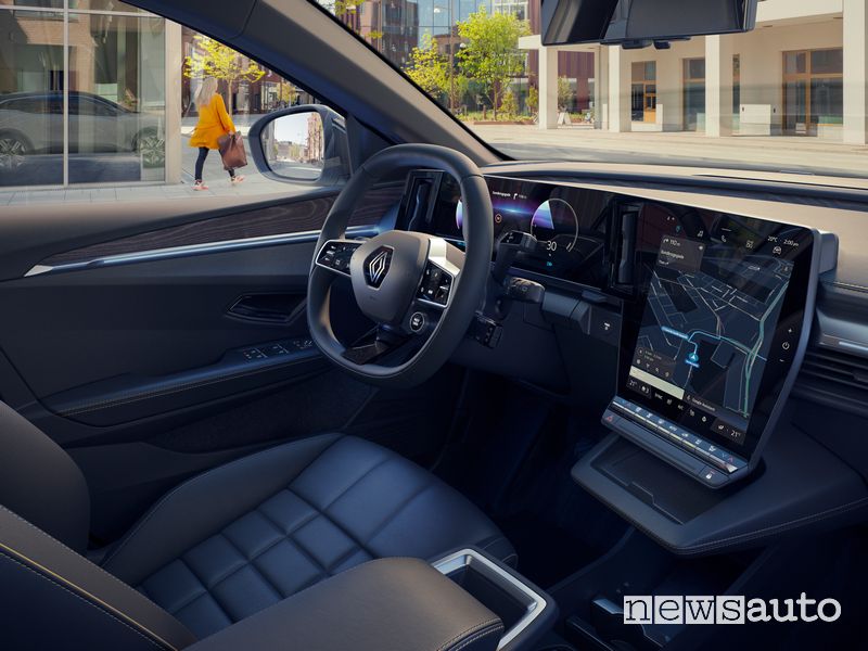 Plancia strumenti abitacolo nuova Renault Mégane E-TECH Electric