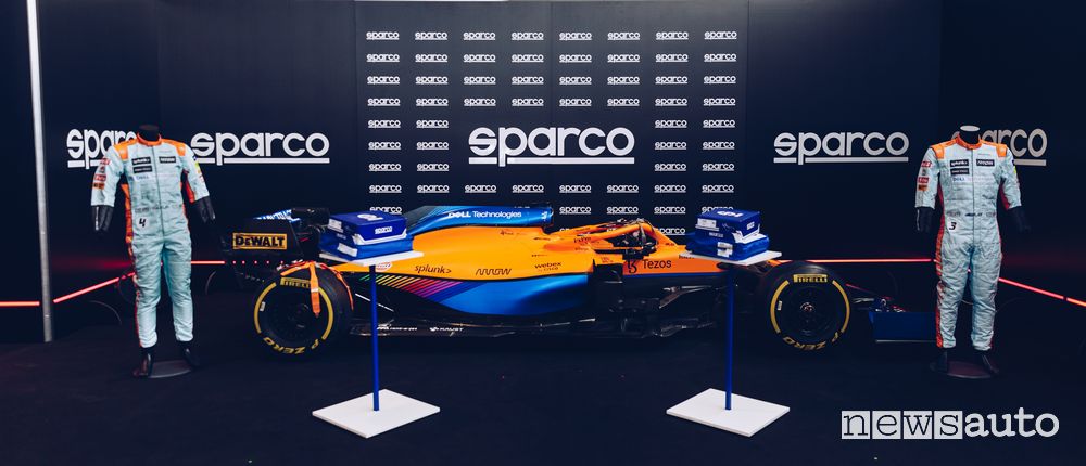 Tute abbagliamento F1 Sparco per la McLaren