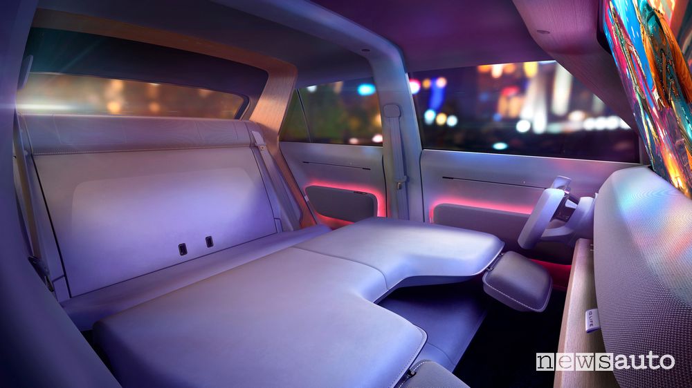 Sedili posteriori abitacolo Volkswagen ID.LIFE concept car