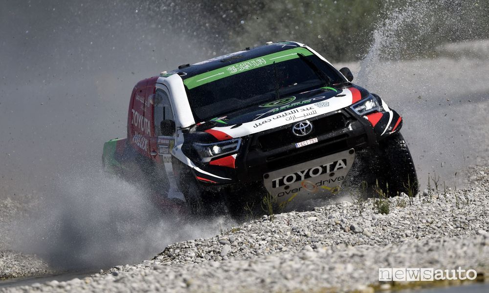Yazeed Al Rajhi Toyota Hilux Overdrive Italian Baja 2021