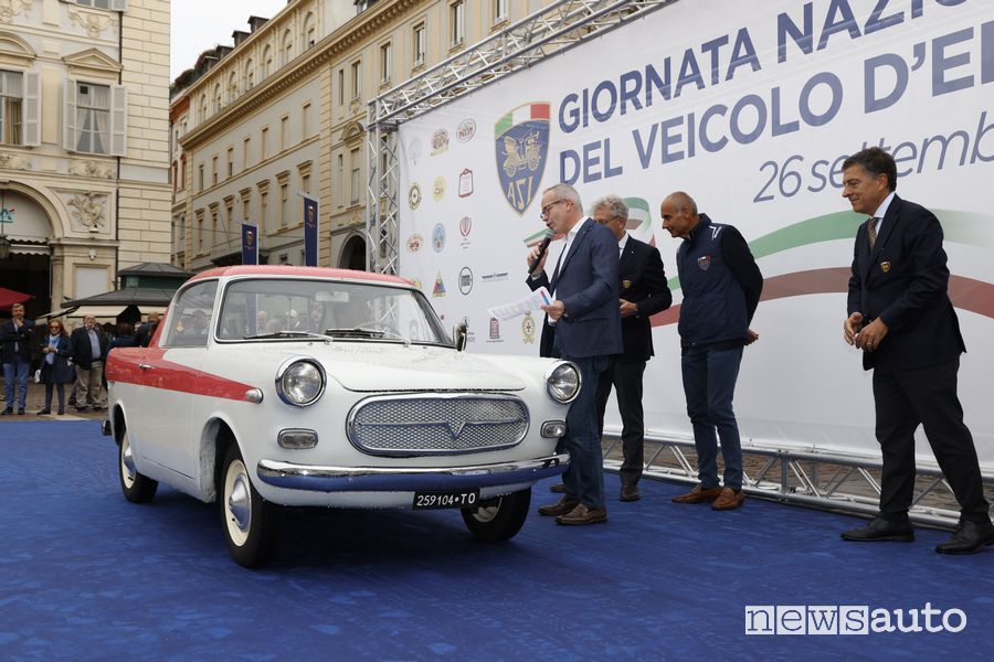 Festa delle auto storiche nella Giornata Nazionale del Veicolo d’Epoca