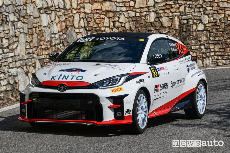 GR Yaris Rally Cup al 44°Rally 1000 Miglia