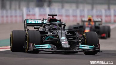 F1 Gp Russia 2021, risultati e classifica gara Sochi