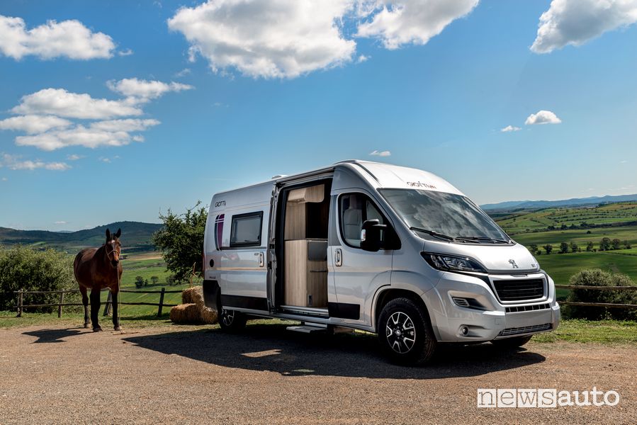 Camper Giottiline su base Fiat Ducato