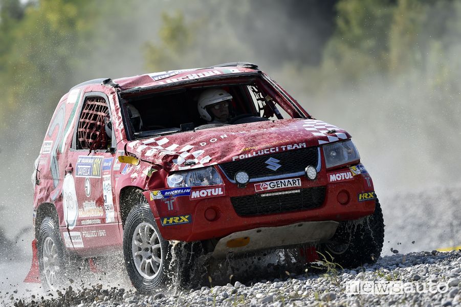 Italian Baja 2021 Andrea Luchini con la Suzuki Gran Vitara ha vinto il Gruppo T2