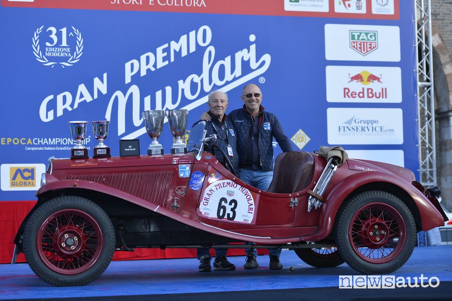 FIAT 508 S Sport Coppa d’Oro del 1934 Lorenzo e Mario Turelli i vincitori del Gp Nuvolari 2021