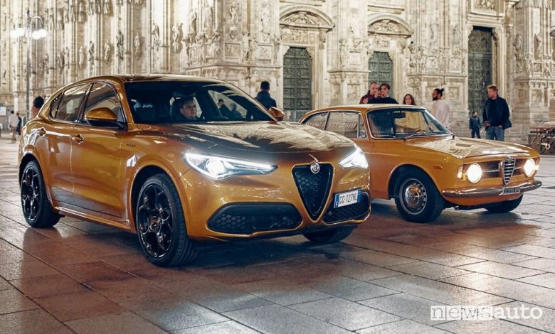 Nuova serie speciale Alfa Romeo Stelvio GT Junior e Giulia 1300 Junior