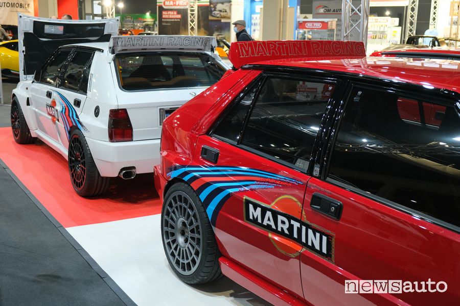 Lancia Delta EVO 3 Miki Biasion al Salone Auto e Moto d'Epoca di Padova 2021