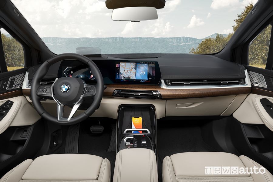 Plancia strumenti abitacolo BMW Serie 2 Active Tourer