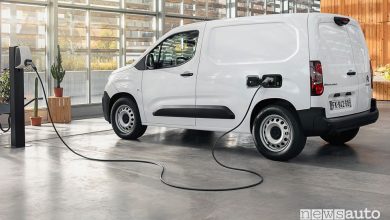Citroën ë-Berlingo Van in ricarica