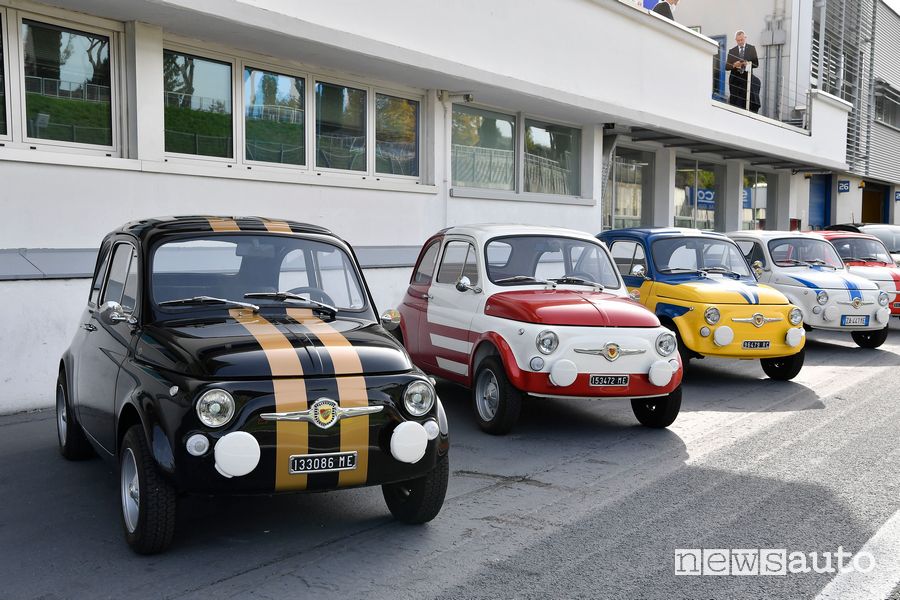 Fiat 500 “Carlo” Icon-e Selezione Italia Hertz a Vallelunga