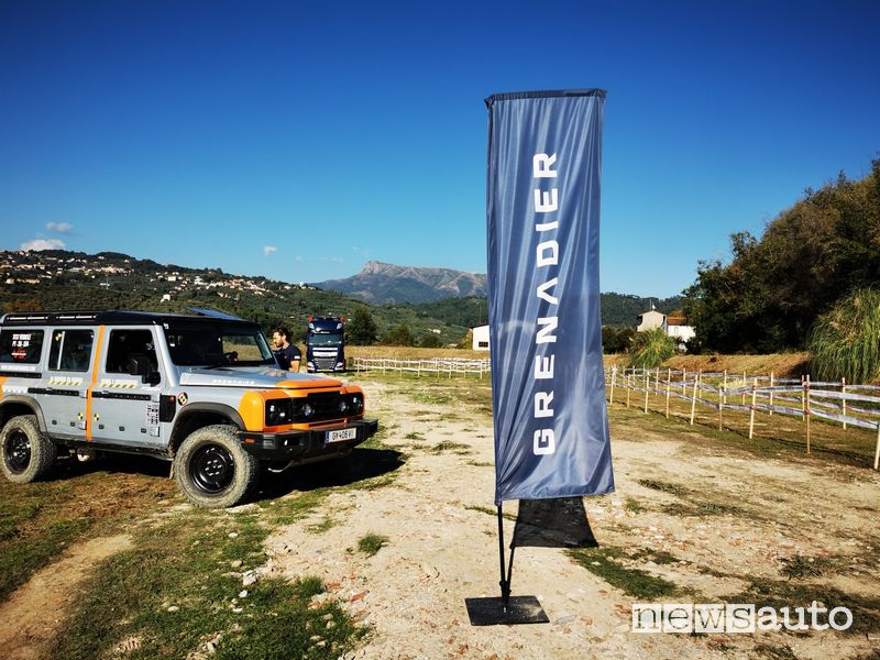 Test drive Ineos Grenadier alla Fiera Internazionale Fuoristrada 2021