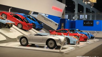 Stand Porsche Salone Auto e Moto d'Epoca 2021