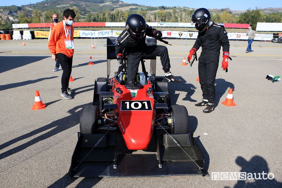 Formula SAE Italy 2021 cambio pilota