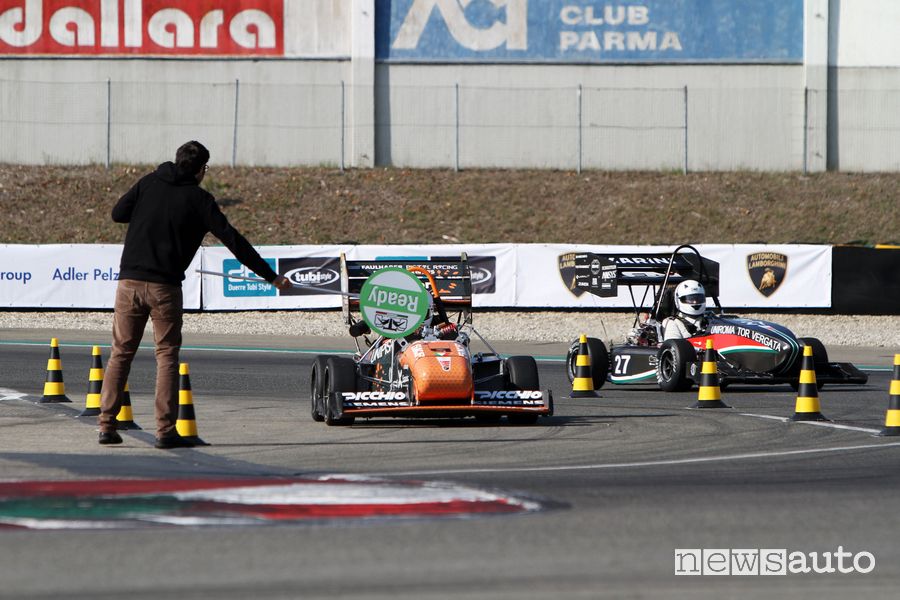 Formula SAE Italy 2021 partenza
