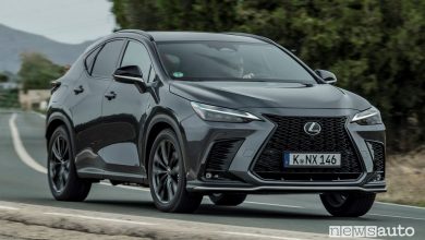 Nuovo Lexus NX ibrido, plug-in hybrid, caratteristiche e prezzi