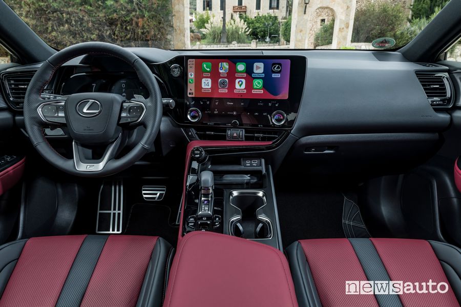 Plancia strumenti abitacolo nuova Lexus NX 450h+