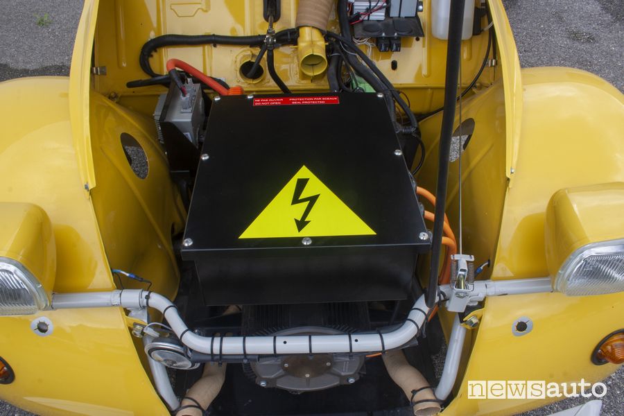 motore elettrico Citroën 2CV restomod