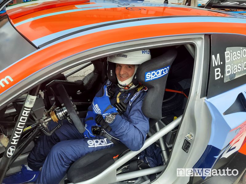 Rallylegend 2021 Miki Biasion sulla Hyundai i20 WRC Plus