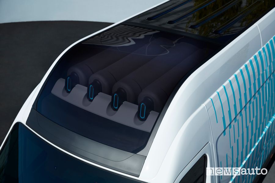 Bombole idrogeno fuel cell Renault Master Van H2-TECH