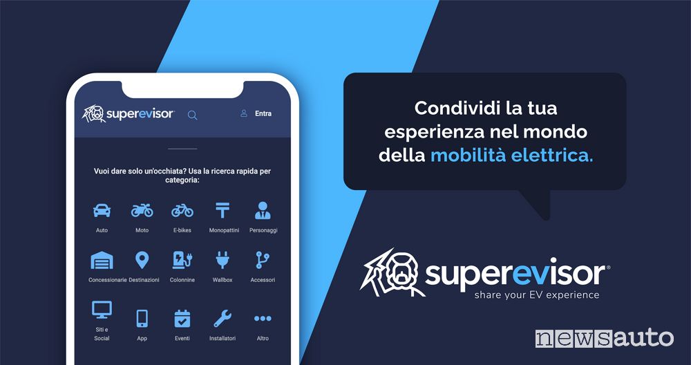 Opinioni e giudizi sulla mobilità elettriche su Superevisor
