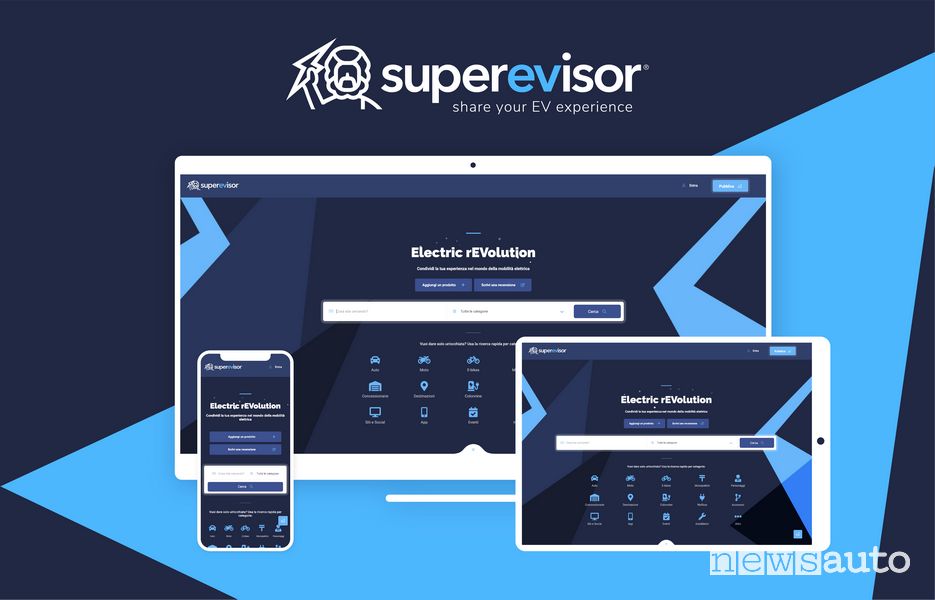 Recinsioni sulle auto elettriche SuperEVisor