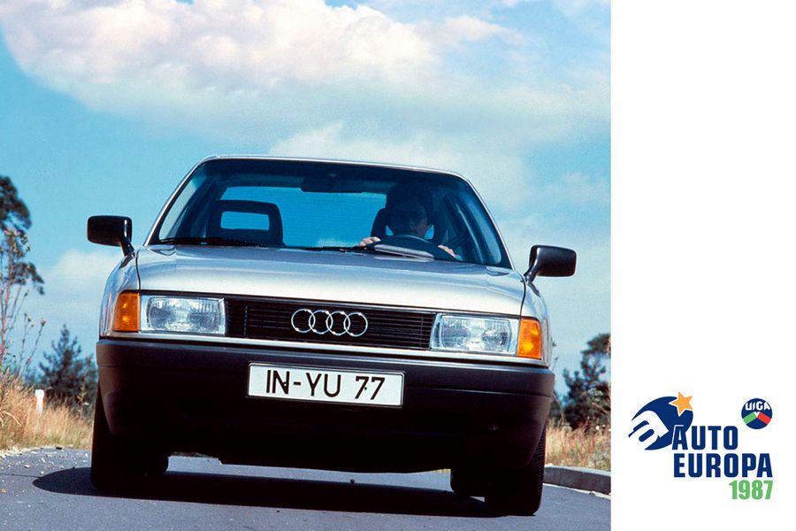Audi 80 prima Auto Europa nel 1987