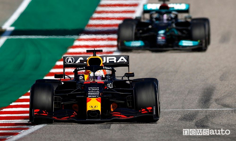 United States F1 Gp 2021, results and USA race standings