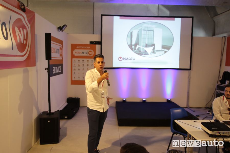 Francesco Gaglio presenta a AutoServiceTec 2021 il nuovo programma di mappatura StageX gestito dal gruppo Magic Motorsport