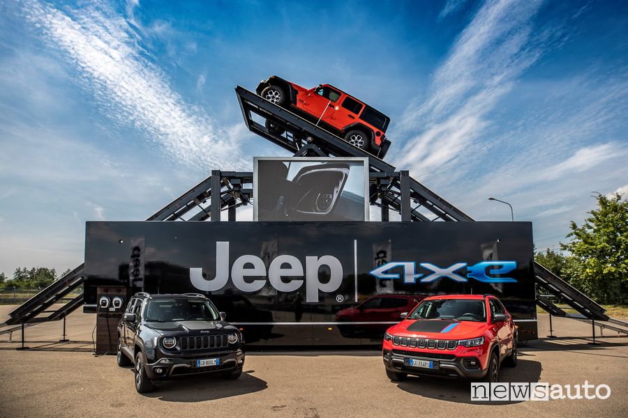 Truck Jeep alla Fiera Internazionale Fuoristrada