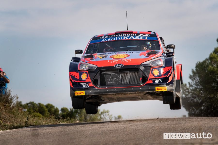 WRC Rally di Spagna 2021 Hyundai i20 WRC Plus