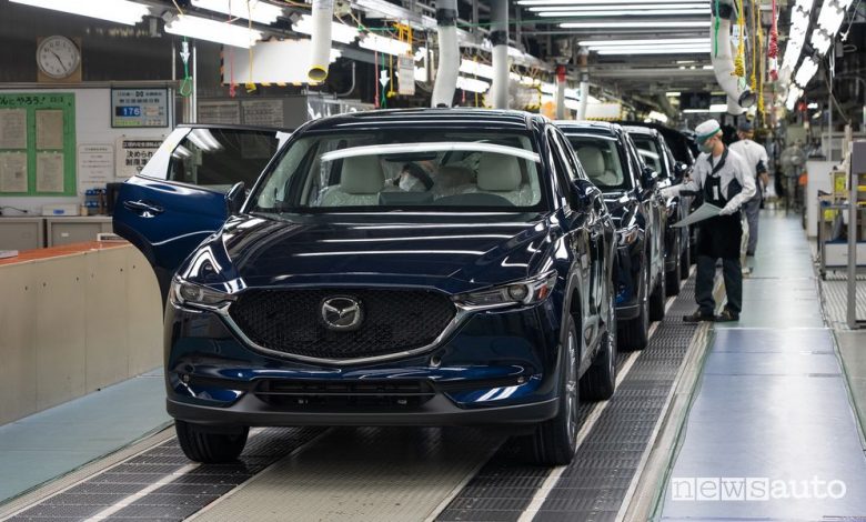 Fabbrica auto, Hofu Mazda produzione rivista