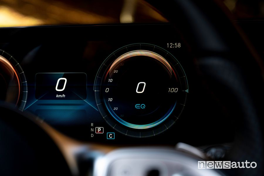 Quadro strumenti abitacolo Mercedes-EQ EQB 350 4MATIC