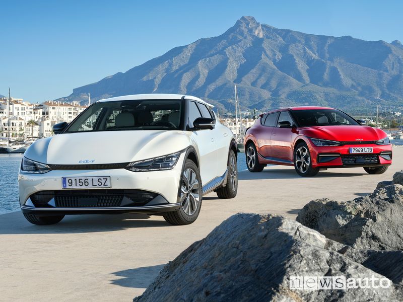 Nuova Kia EV6 e EV6 GT Line