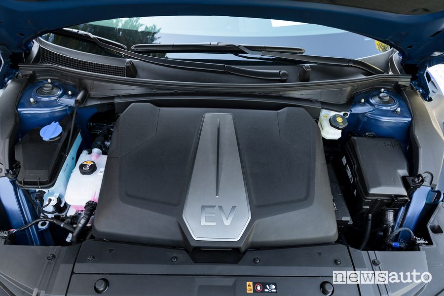 Vano motore elettrico nuova Kia EV6