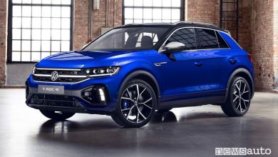 Vista di profilo Volkswagen T-Roc R