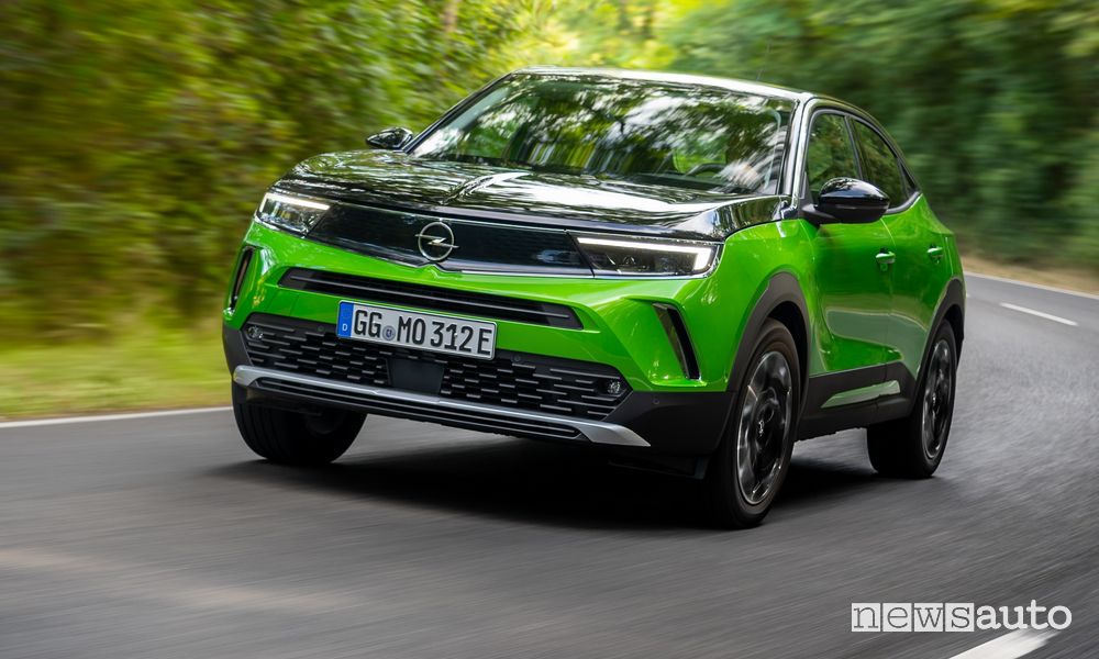 Autonomia Opel Corsa-E E Mokka-E, Aggiornamento - Newsauto.it