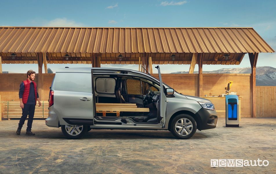 Capacità di carico Renault Kangoo Van E-TECH Electric