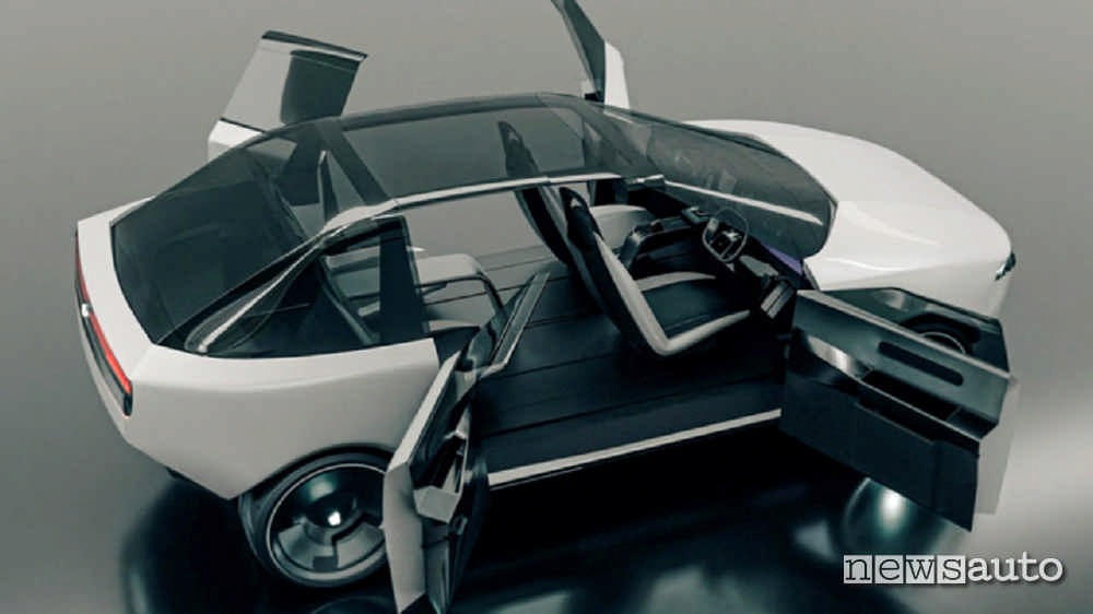 Apple Car SUV Coupè a 5 porte