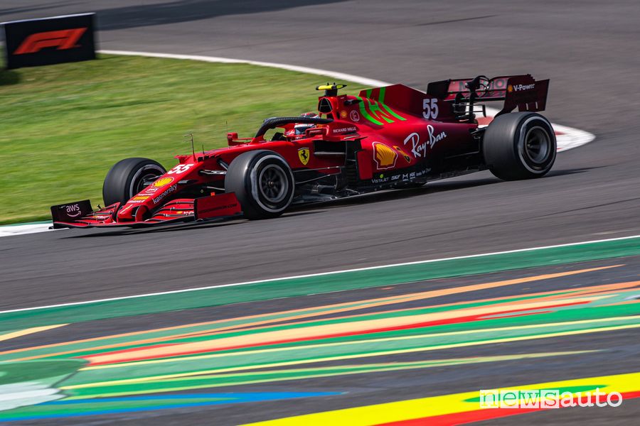 F1 Gp Messico 2021 Ferrari Carlos Sainz