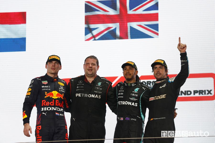 F1 Gp Qatar 2021 podio