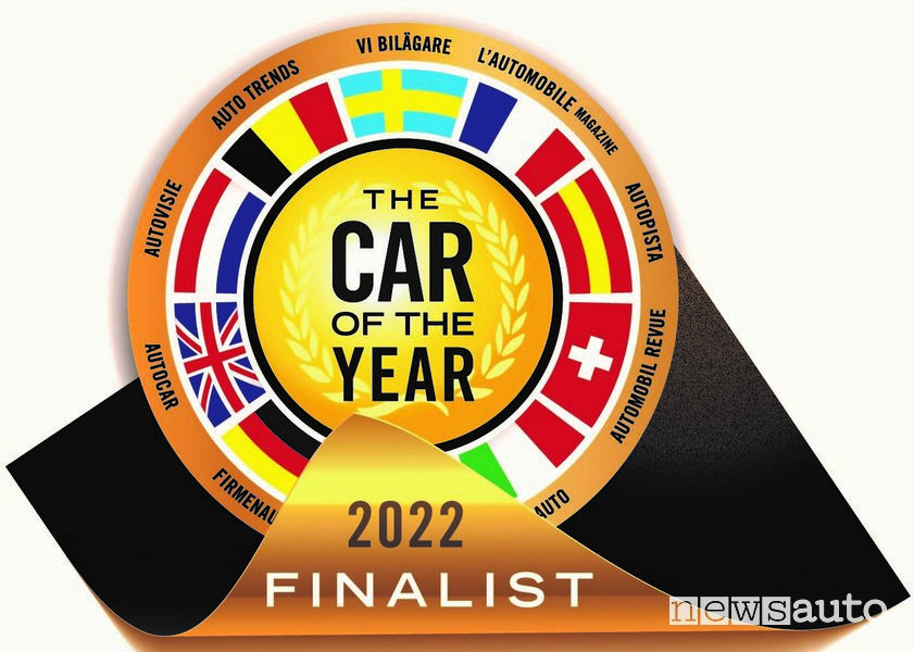 Logo premio Car of The Year, Auto dell'Anno 2022