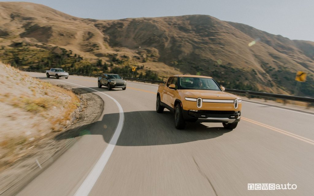 Rivian R1T "Launch edition" un pickup elettrico